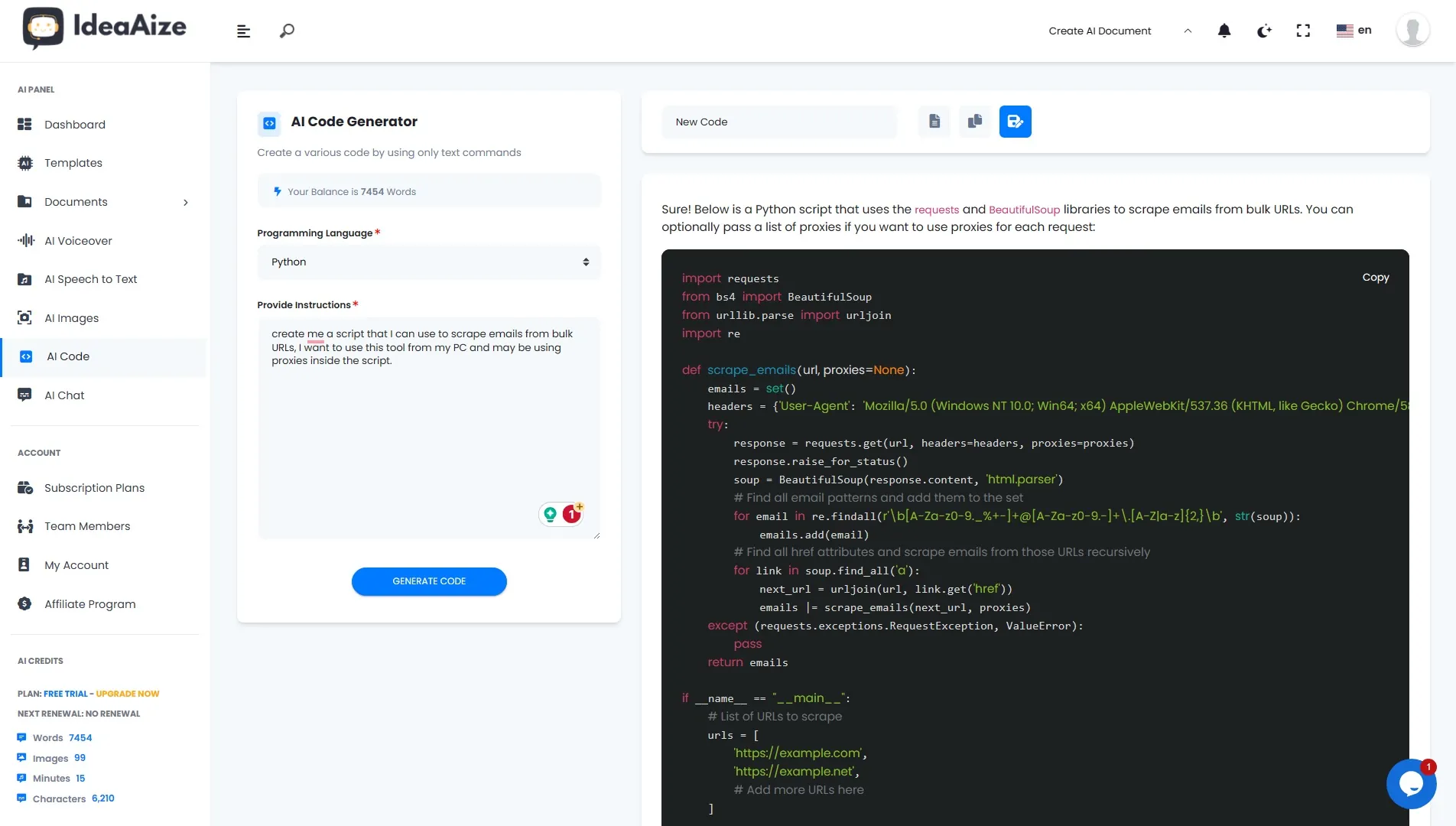 Ideaaize AI solutions screenshot 4